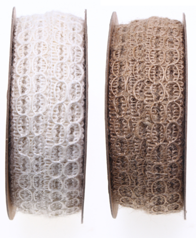 Jute Mesh Loop ribbon