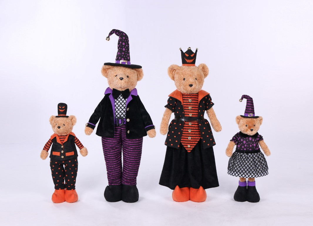 Extendable Leg Teddy Bear dressed up as Sorcerer (Halloween)