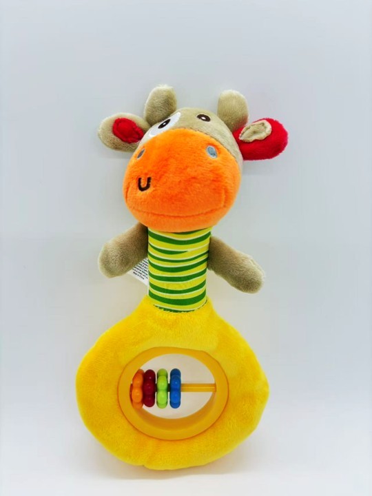 Abacus Rattle - Cow
