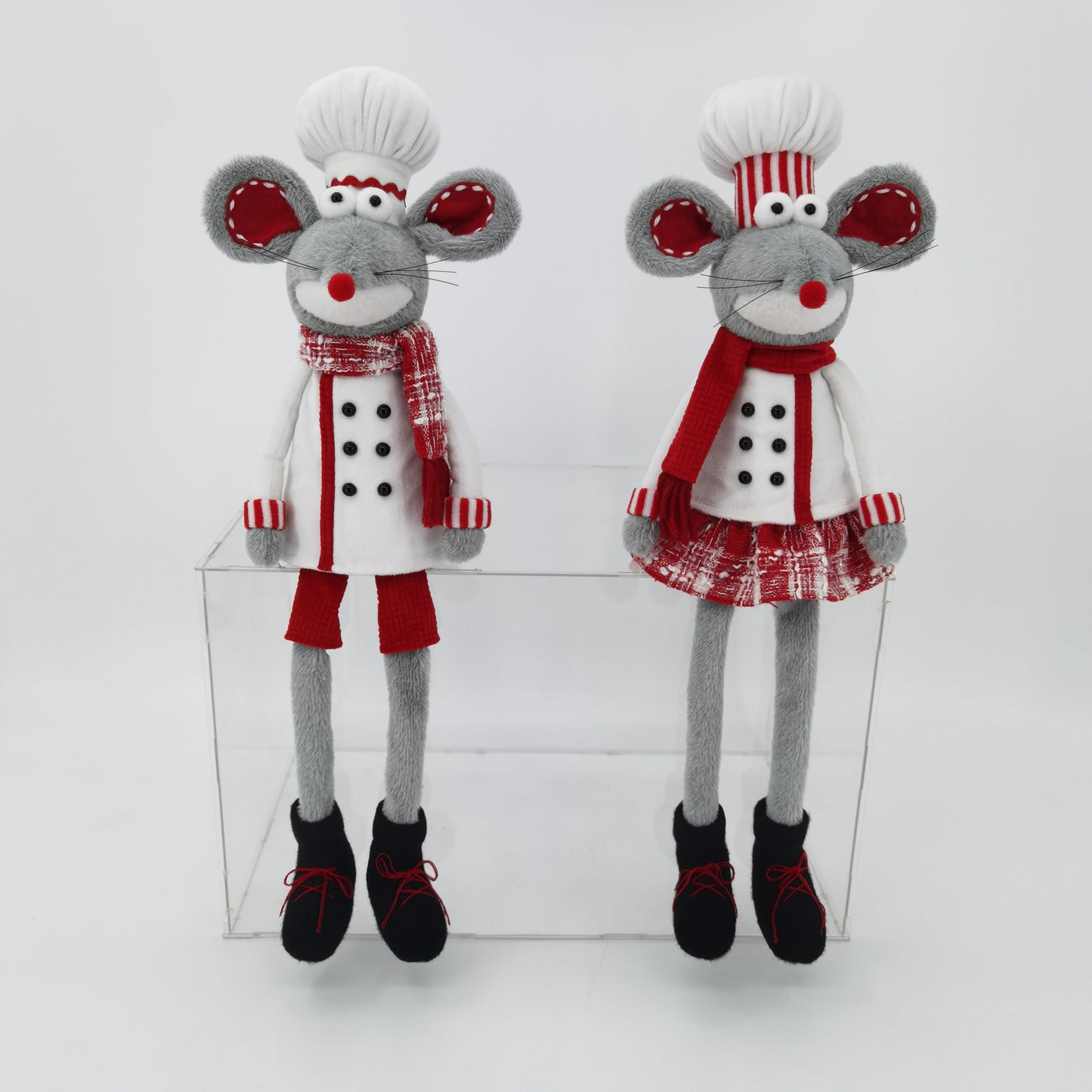 Chef Mouse Couple Decorations