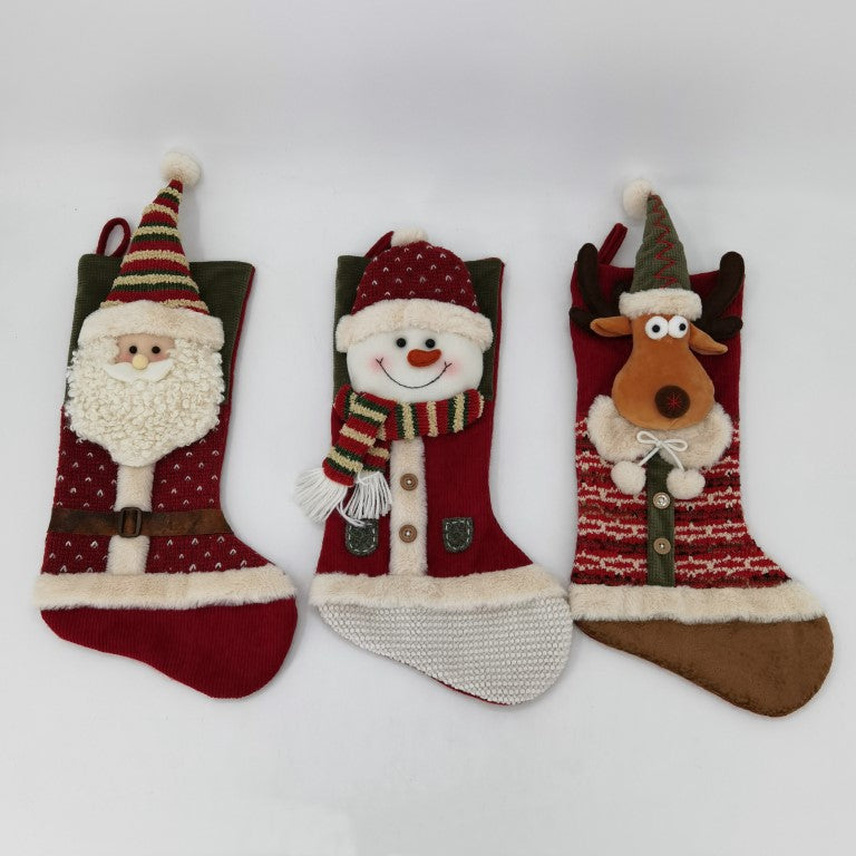 Christmas Plush Stocking