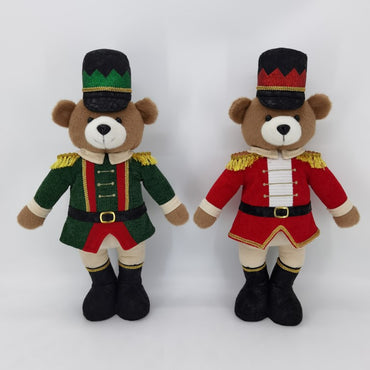 Christmas Soldier Teddy Bear