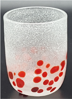 Dappled Glass Tumblers