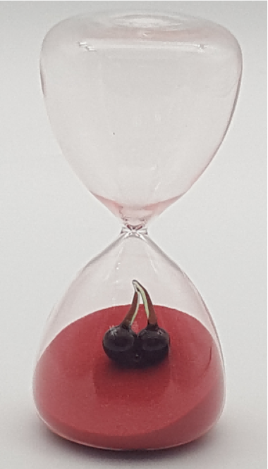 Decorative Hourglass Sand Timers with Figurine inside