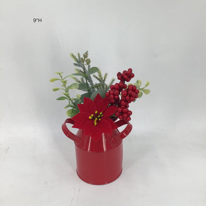 Artificial Christmas Floral Centerpiece