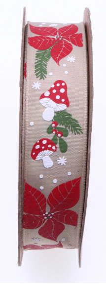 Christmas Themed wired ribbon