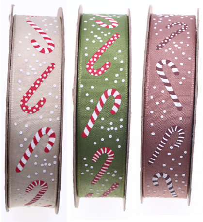 Christmas Themed wired ribbon