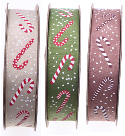 Christmas Themed wired ribbon