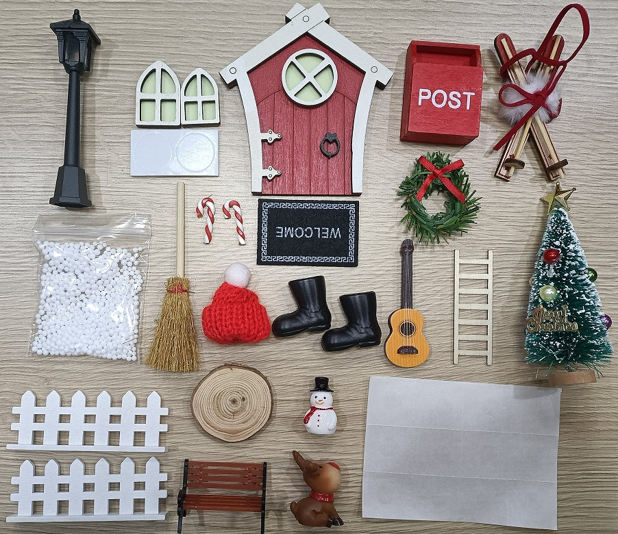 DIY Miniature Christmas Decoration Kit