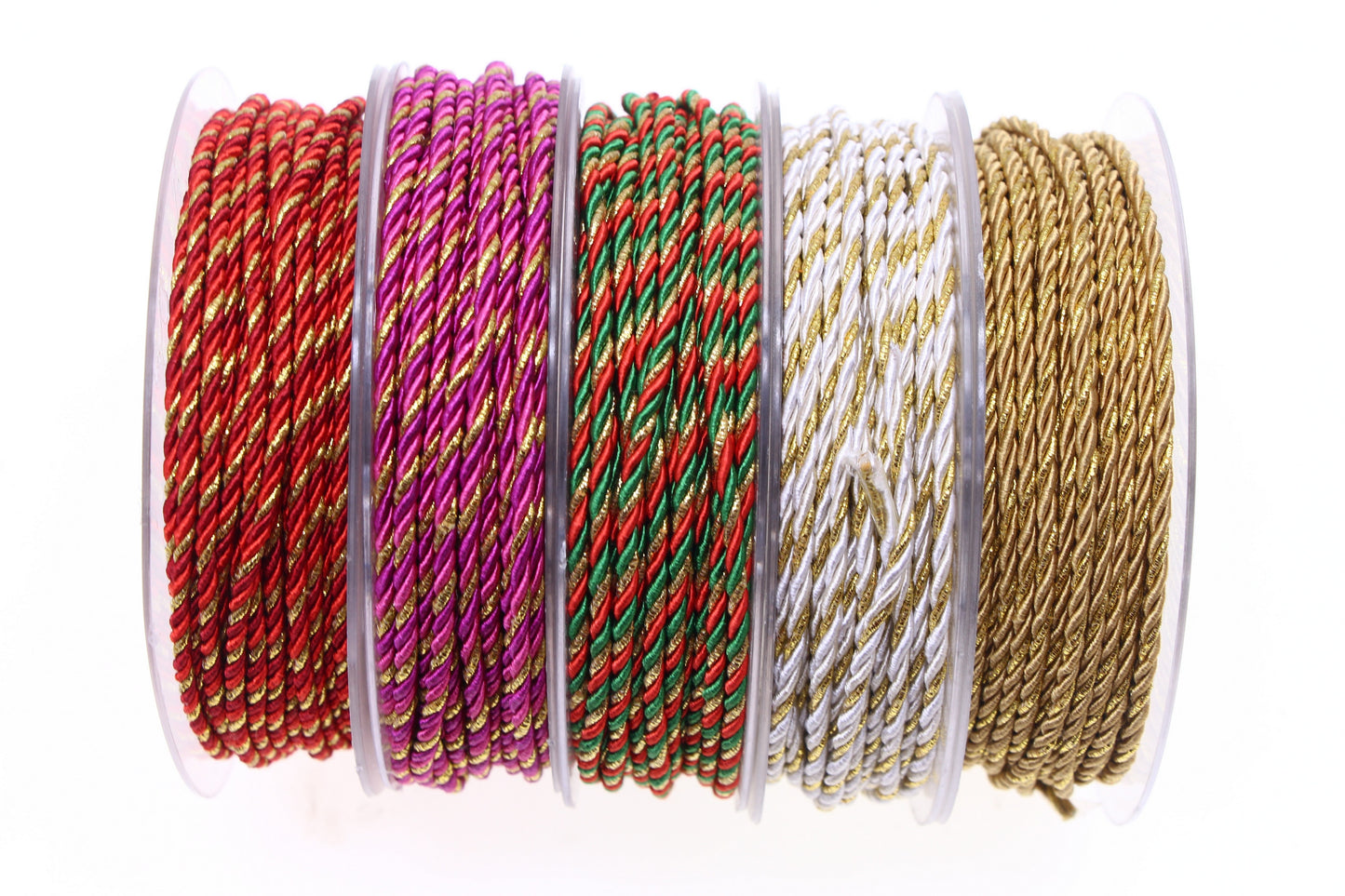 Metallic Twisted Cord ribbons