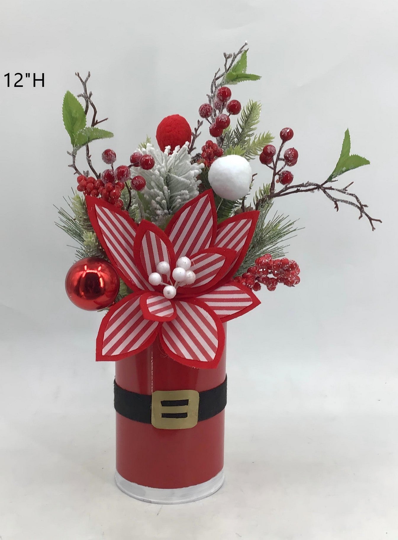 Artificial Christmas Floral Centerpiece
