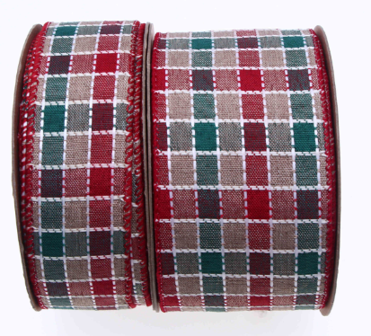 Christmas Themed wired ribbon