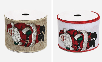 Christmas Themed wired ribbon