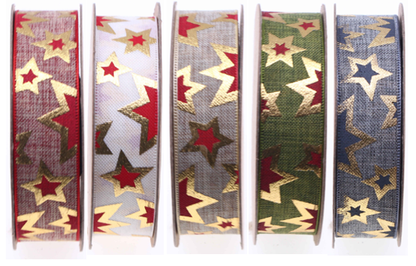 Star Printed ribbon
