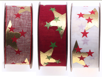 Star Printed ribbon