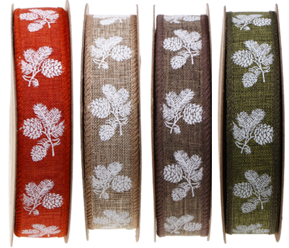 Christmas Themed wired ribbon