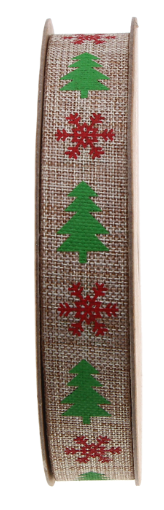 Christmas Themed wired ribbon