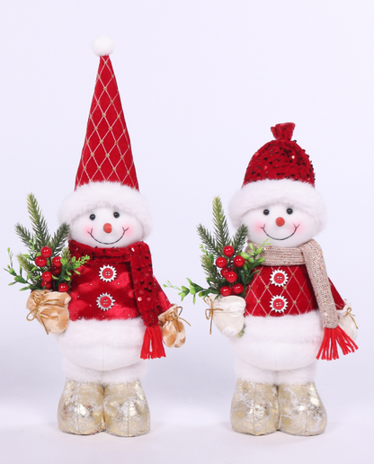 Snowman Plush Decor