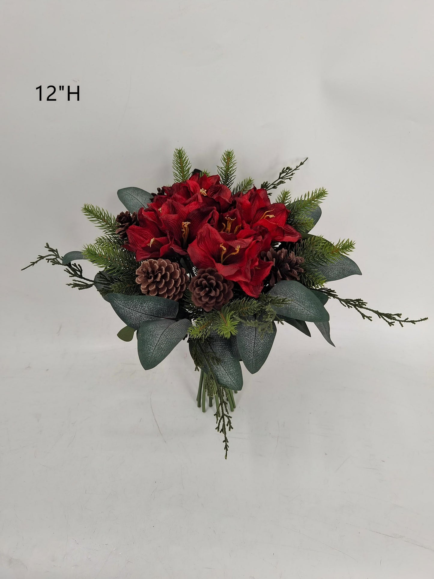 Artificial Christmas Floral Centerpiece