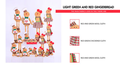 The Gingerbread Family: A Festive Plush Collection