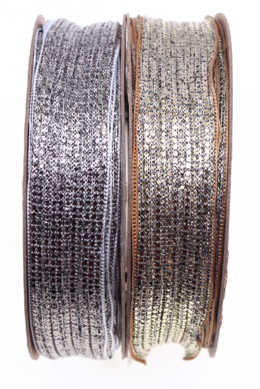 Metallic Mesh Lamé ribbon