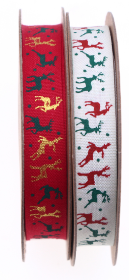 Christmas Themed wired ribbon