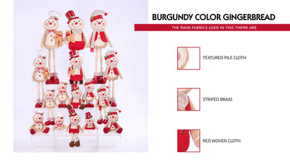 The Gingerbread Family: A Festive Plush Collection