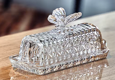 Butterfly Butter Dish