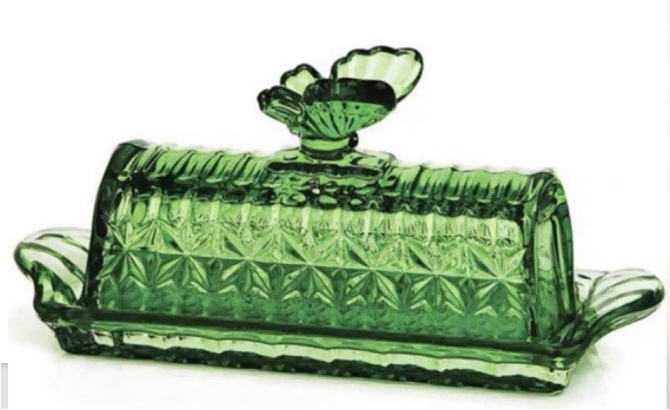 Butterfly Butter Dish