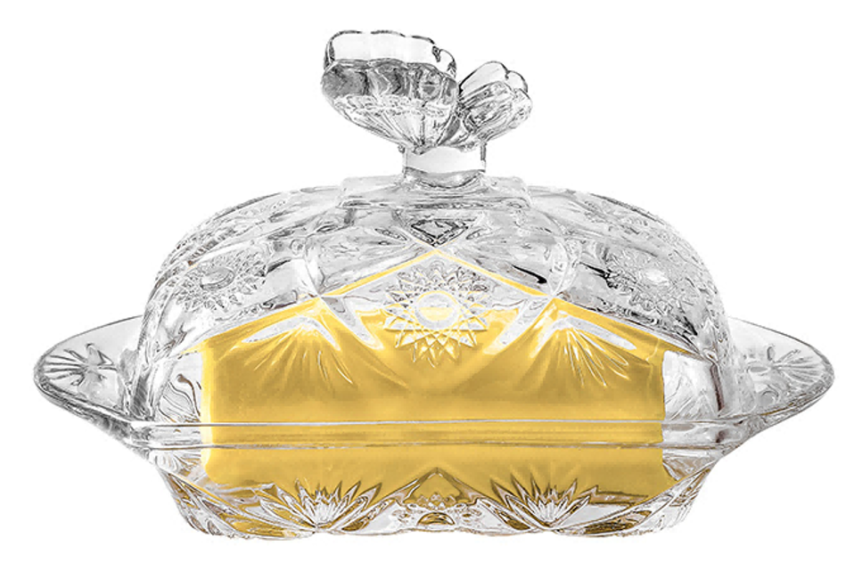 Butterfly Butter Dish