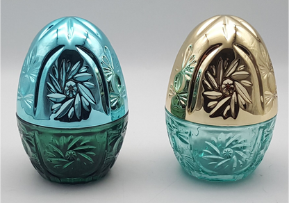 Glass Easter Egg Jar
