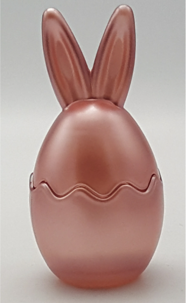 Glass Bunny Egg Jar with Lid