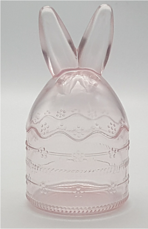 Glass Bunny Egg Jar with Lid