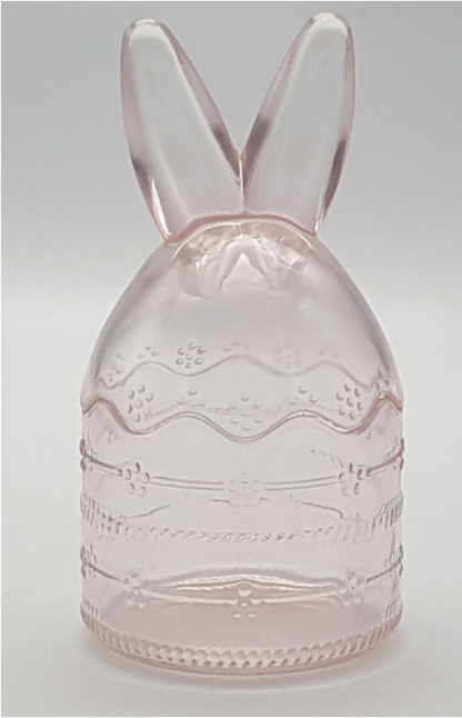 Glass Bunny Egg Jar with Lid