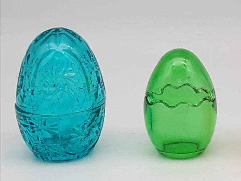 Glass Easter Egg Jar