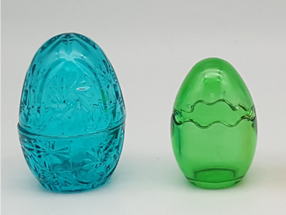 Glass Easter Egg Jar