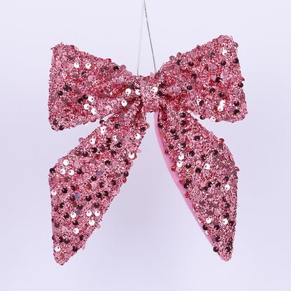 Christmas Bow Hanging Ornament