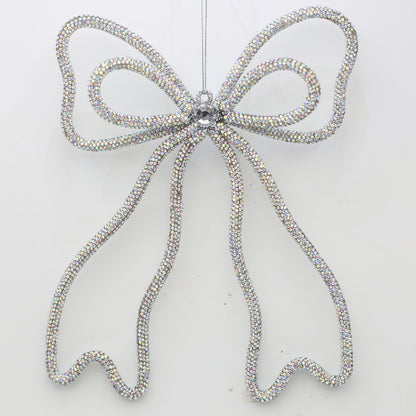 Christmas Bow Hanging Ornament