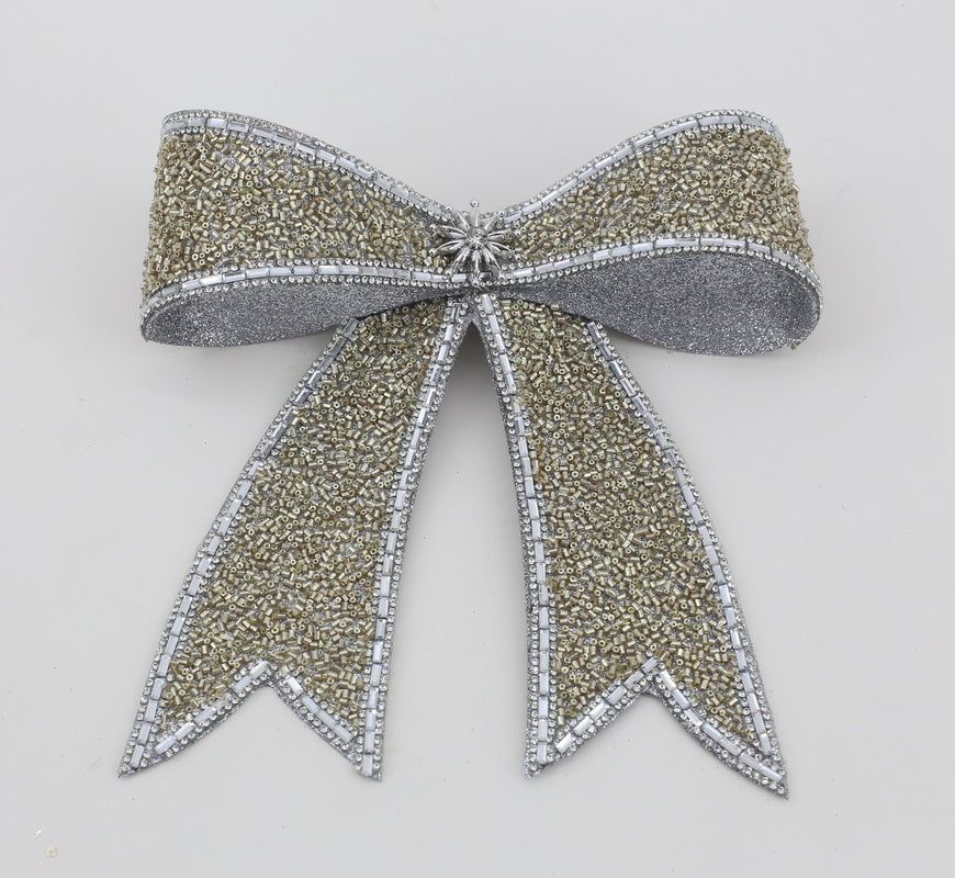 Christmas Bow Hanging Ornament