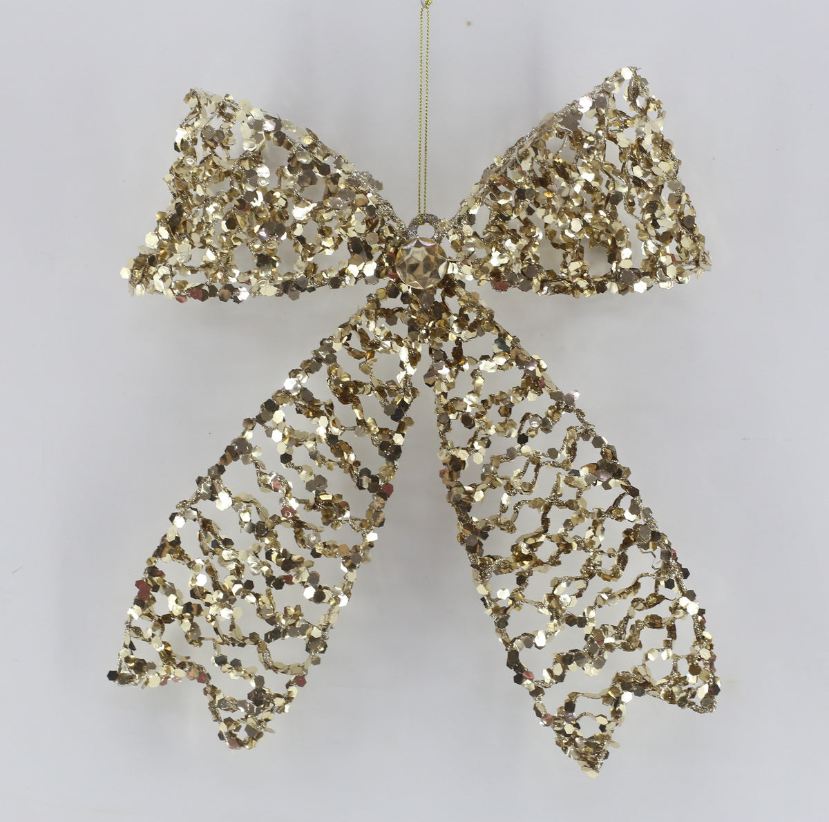 Christmas Bow Hanging Ornament