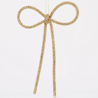 Christmas Bow Hanging Ornament