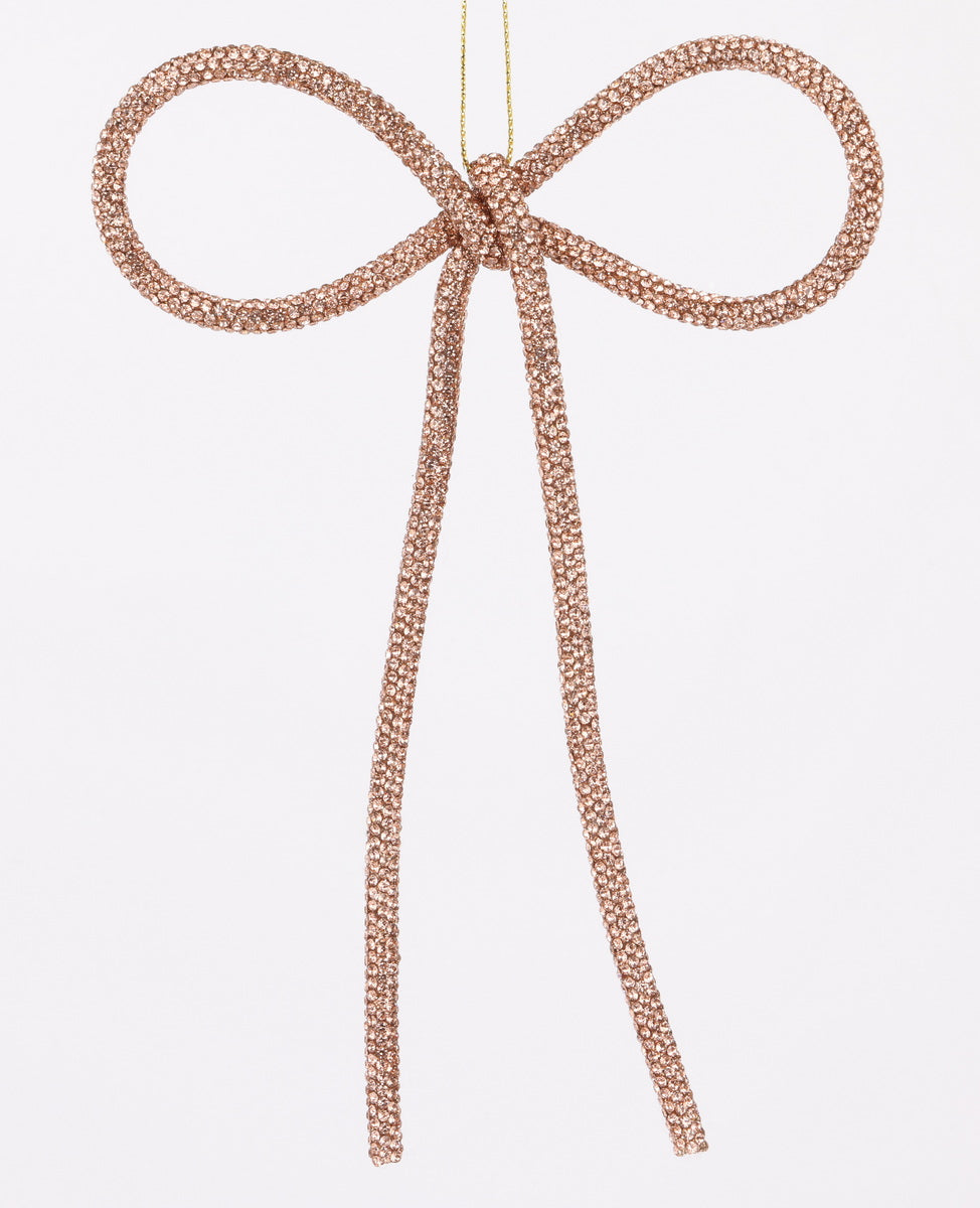 Christmas Bow Hanging Ornament