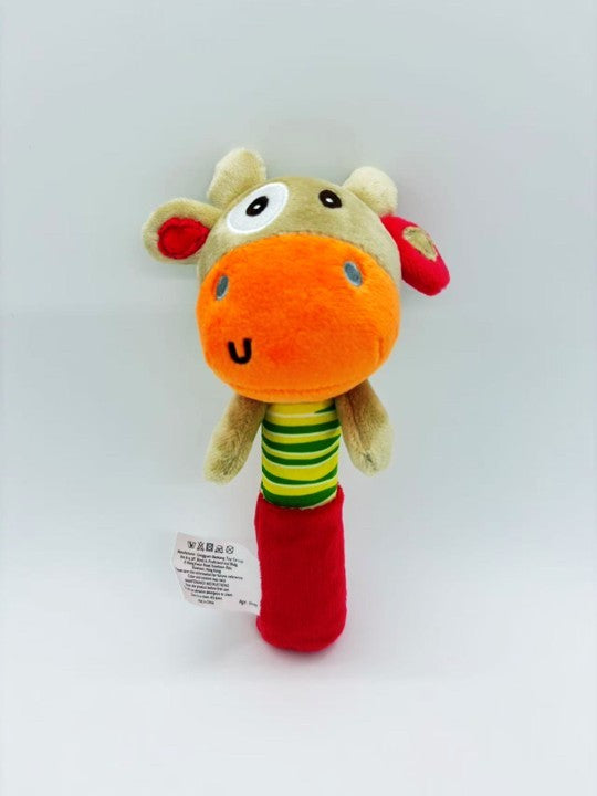 Hand Rattle - Cow