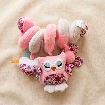 Spiral Toys - Owl (Pink)
