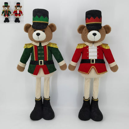 Christmas Soldier Teddy Bear