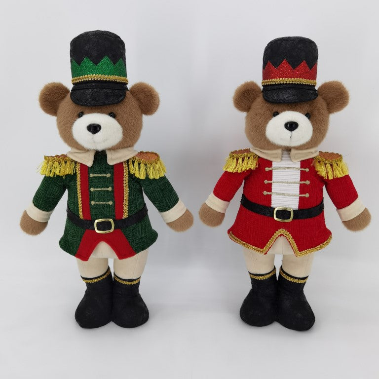 Christmas Soldier Teddy Bear
