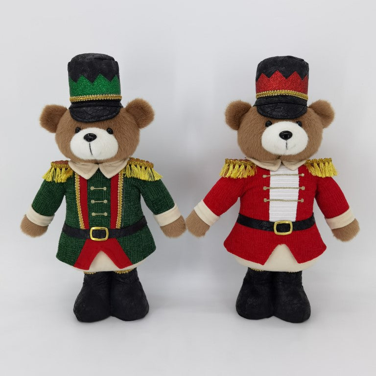 Christmas Soldier Teddy Bear