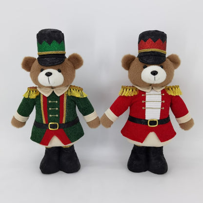 Christmas Soldier Teddy Bear