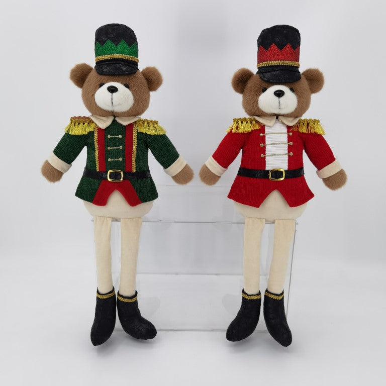 Christmas Soldier Teddy Bear