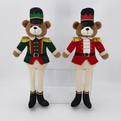 Christmas Soldier Teddy Bear
